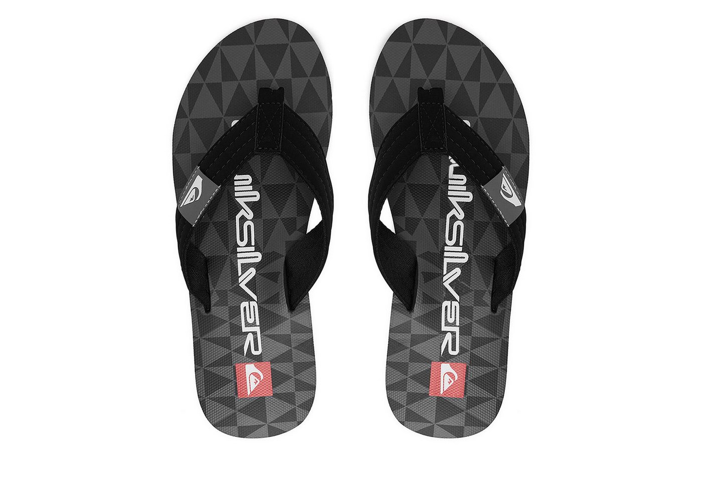 Quiksilver Herren-Flip-Flops Schwarz Badepantolette