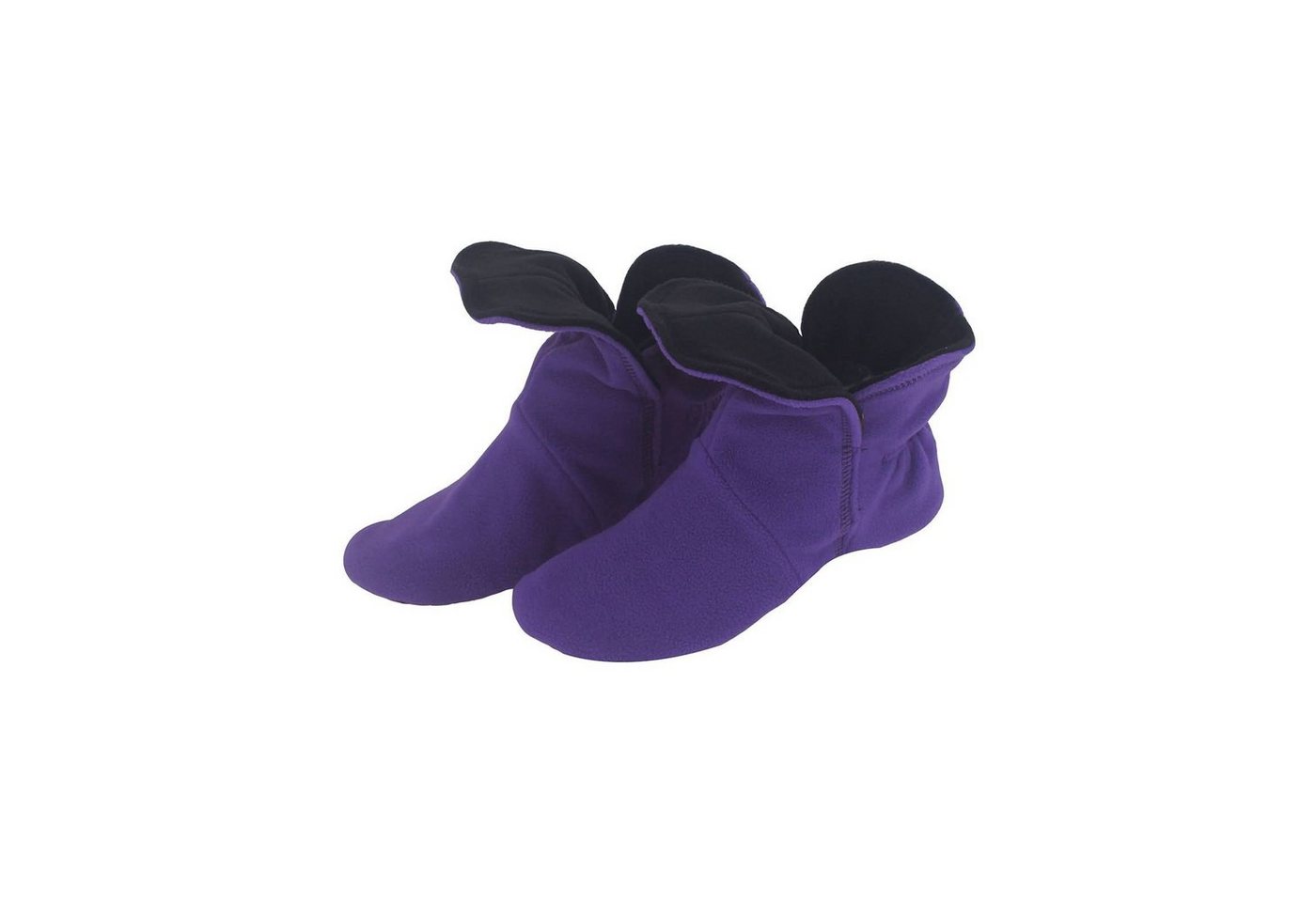RAIKOU Hausstiefel Hüttenschuhe Stoppersocken für Damen Herren und Kinder  Hausschuh (aus Miro Fleece Super Flauschige) mit ABS und Rutschfester Sohle
