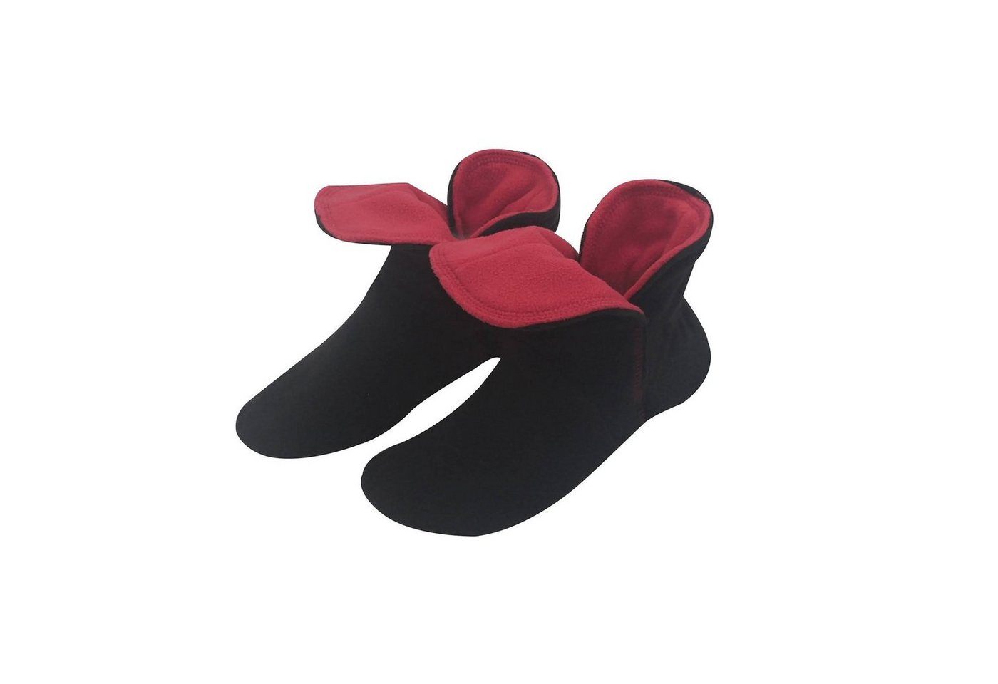 RAIKOU Hausstiefel Hüttenschuhe Stoppersocken für Damen Herren und Kinder  Hausschuh (aus Miro Fleece Super Flauschige) mit ABS und Rutschfester Sohle