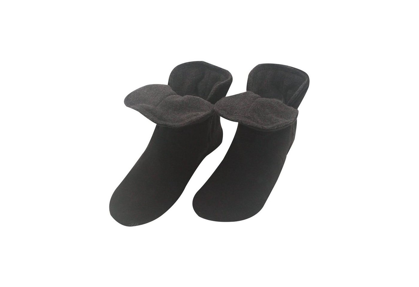 RAIKOU Hausstiefel Hüttenschuhe Stoppersocken für Damen Herren und Kinder  Hausschuh (aus Miro Fleece Super Flauschige) mit ABS und Rutschfester Sohle