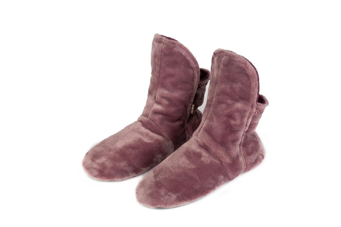 RAIKOU Klassische Hausschuhe Damen Herren rutschfester Sohle Hüttenschuhe Hausschuh (Set) flauschig