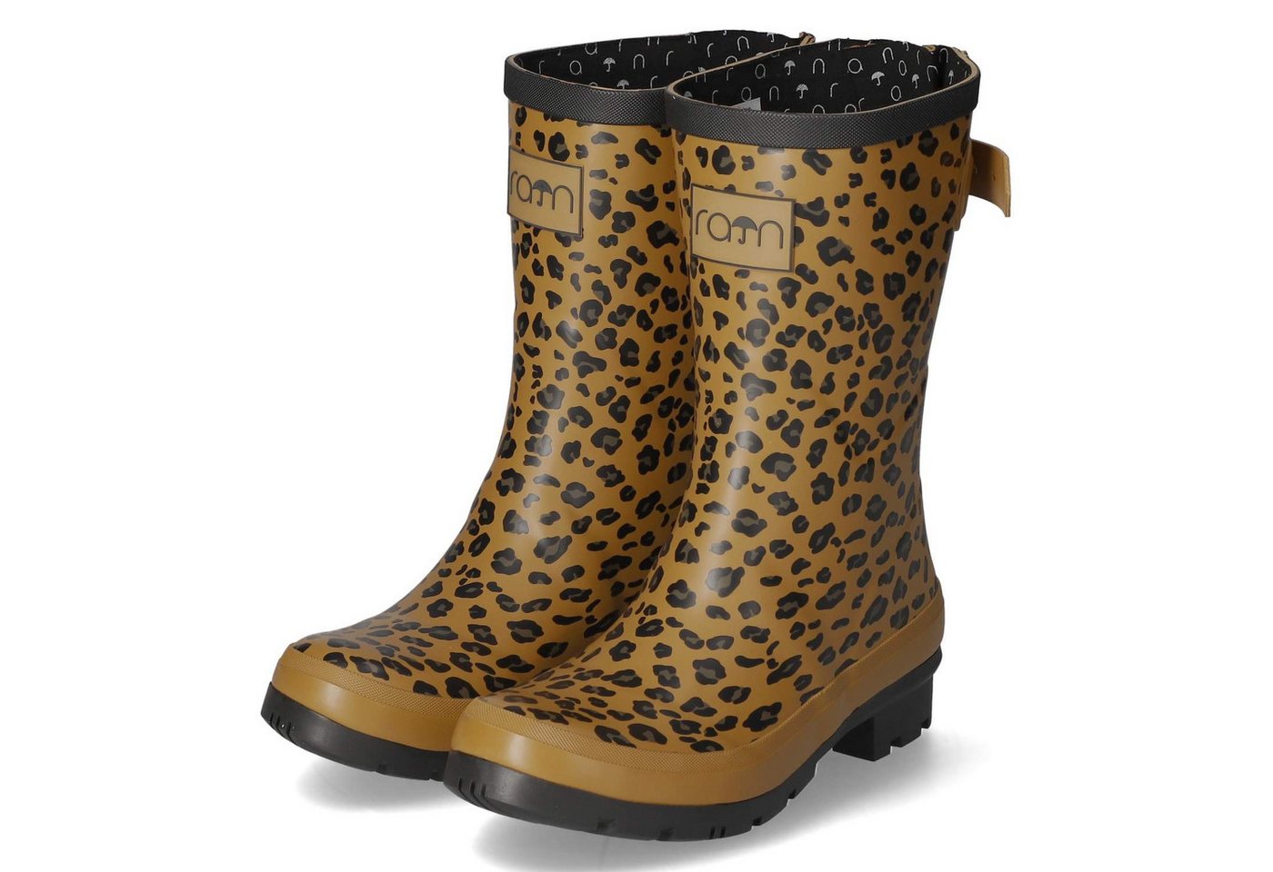 Rajn Gummistiefel LEOPARD Gummistiefel (braun)