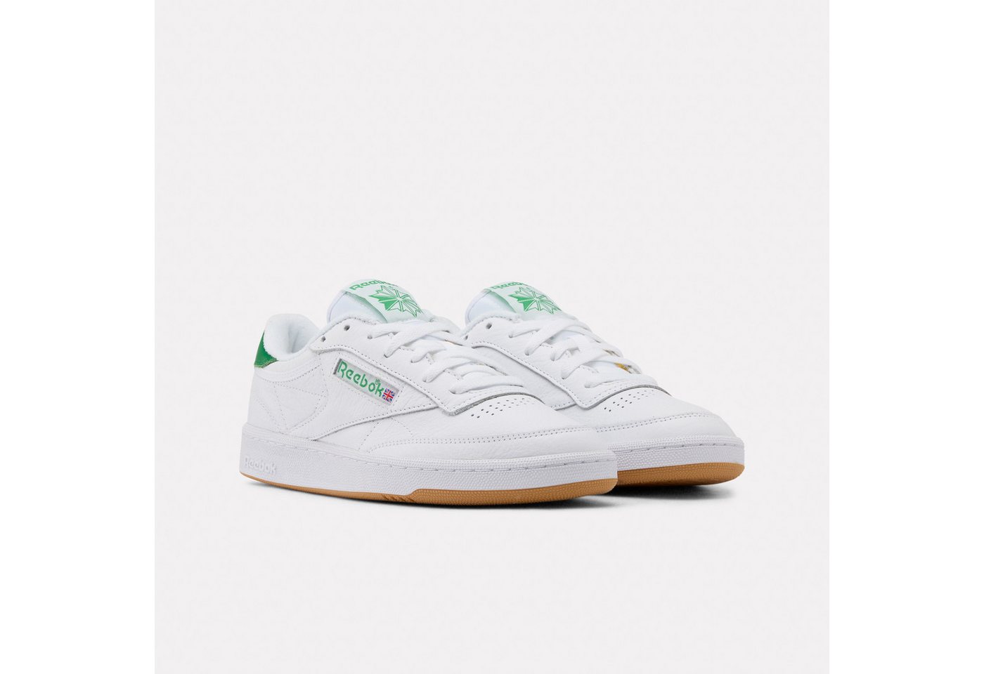 Reebok Classic CLUB C 85 Sneaker (weiß/grün)