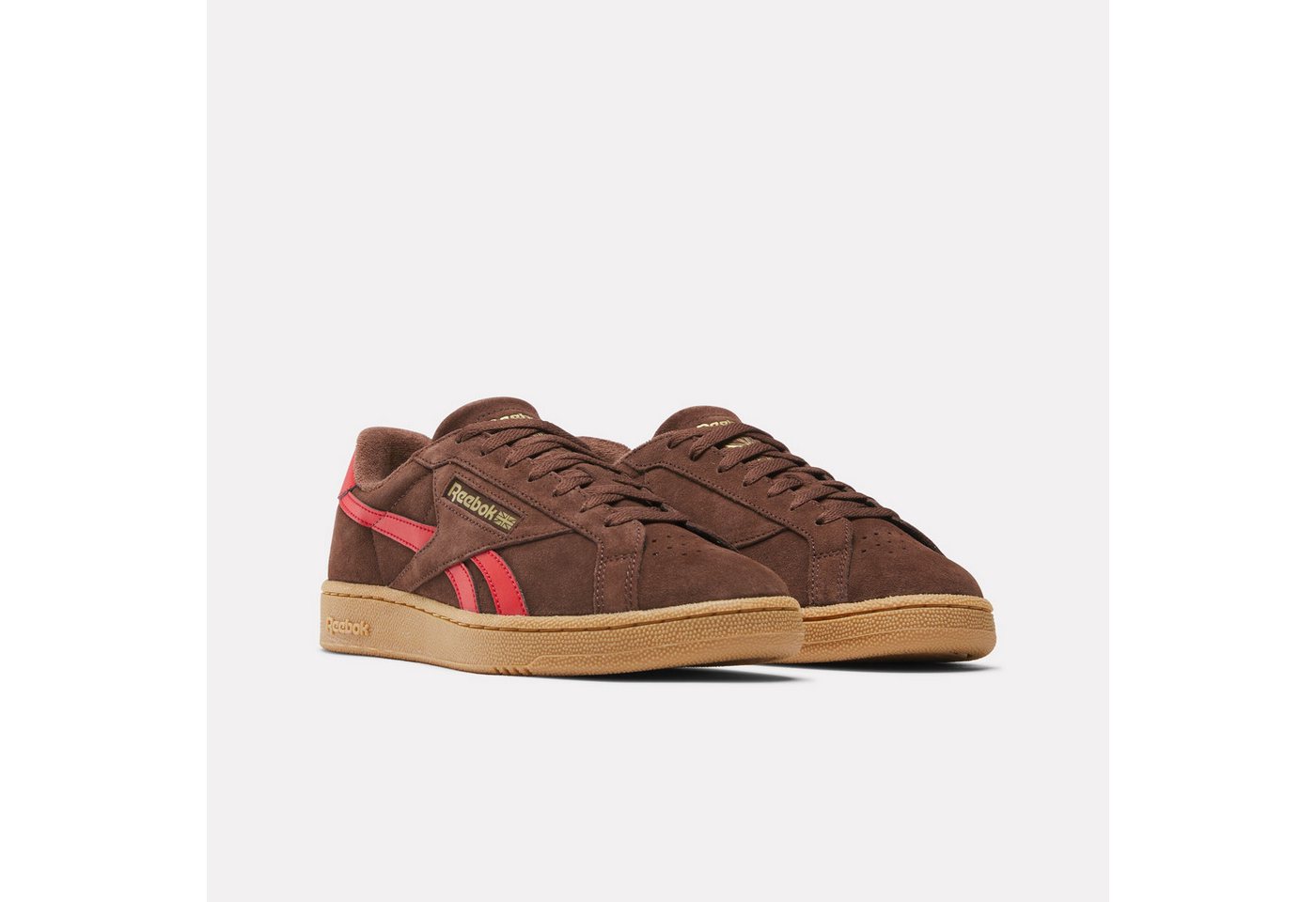 Reebok Classic CLUB C GROUNDS UK Sneaker (braun/rot)