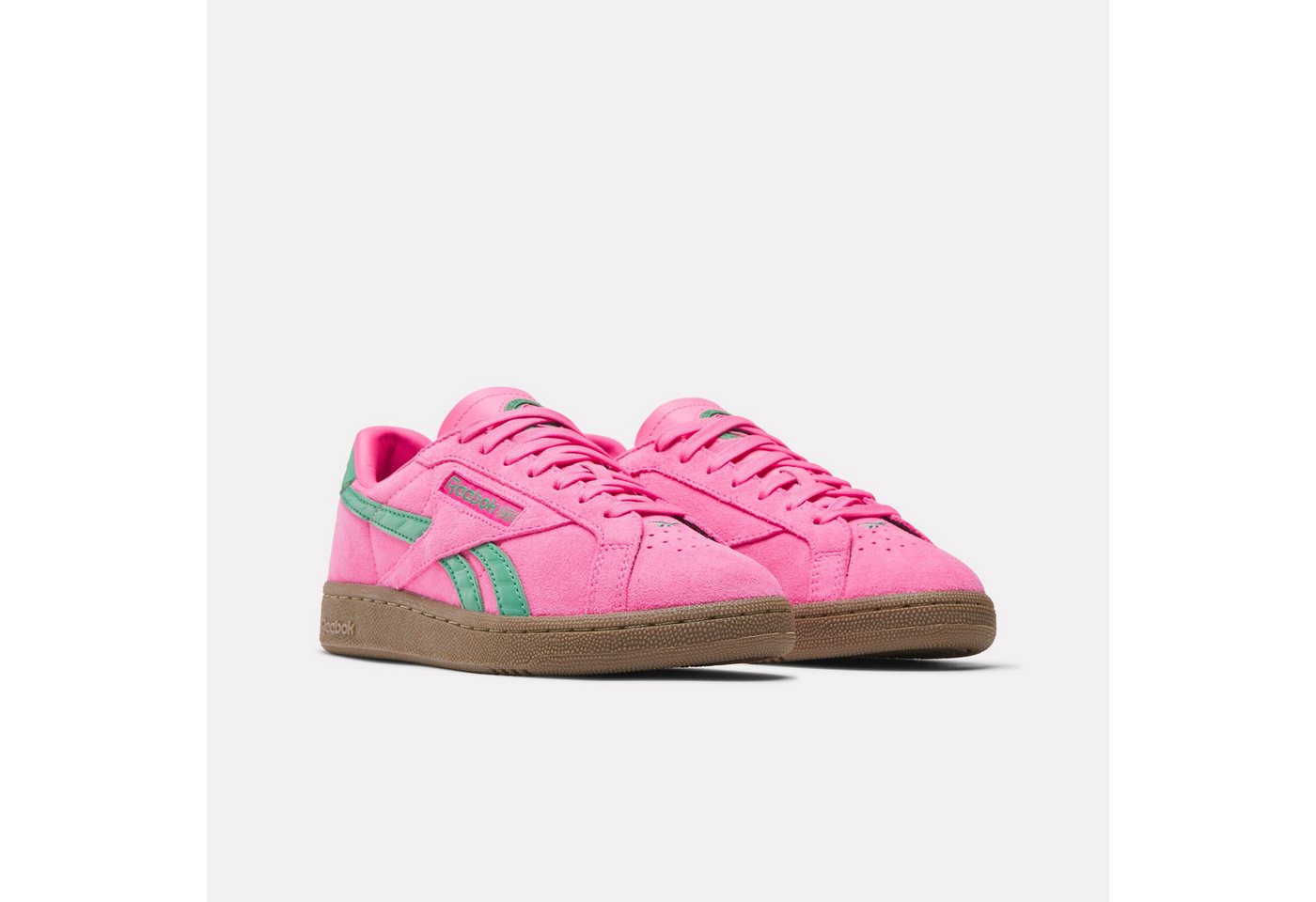 Reebok Classic CLUB C GROUNDS UK Sneaker (rosa/grün)