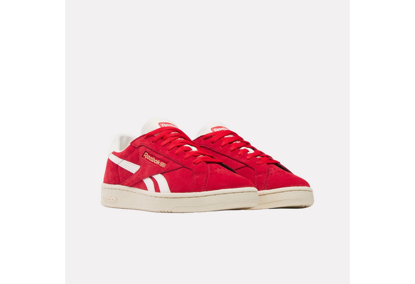 Reebok Classic CLUB C GROUNDS UK Sneaker (rot/weiß)