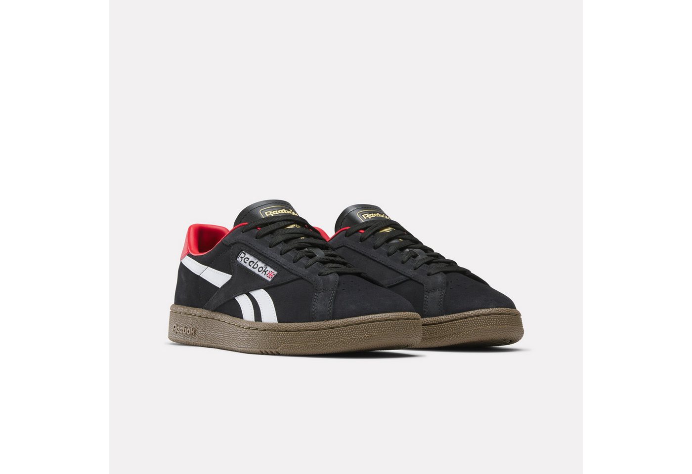 Reebok Classic CLUB C GROUNDS UK Sneaker (schwarz/weiß)