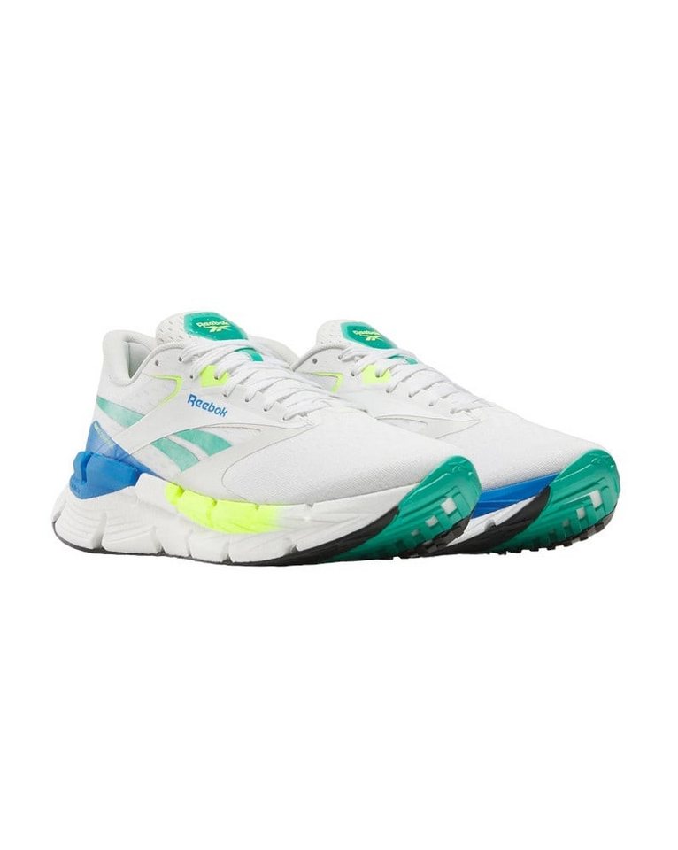 Reebok FloatZig Symmetros weiss/lime/blau Herren Laufschuh