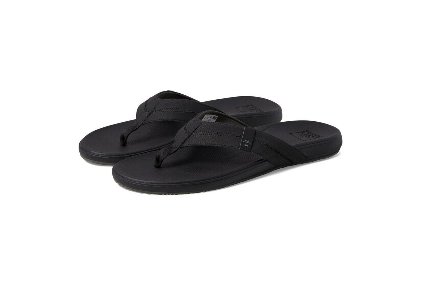 Reef Cushion Phantom 2.0 Strandsandalen Zehentrenner (Paar) (schwarz)