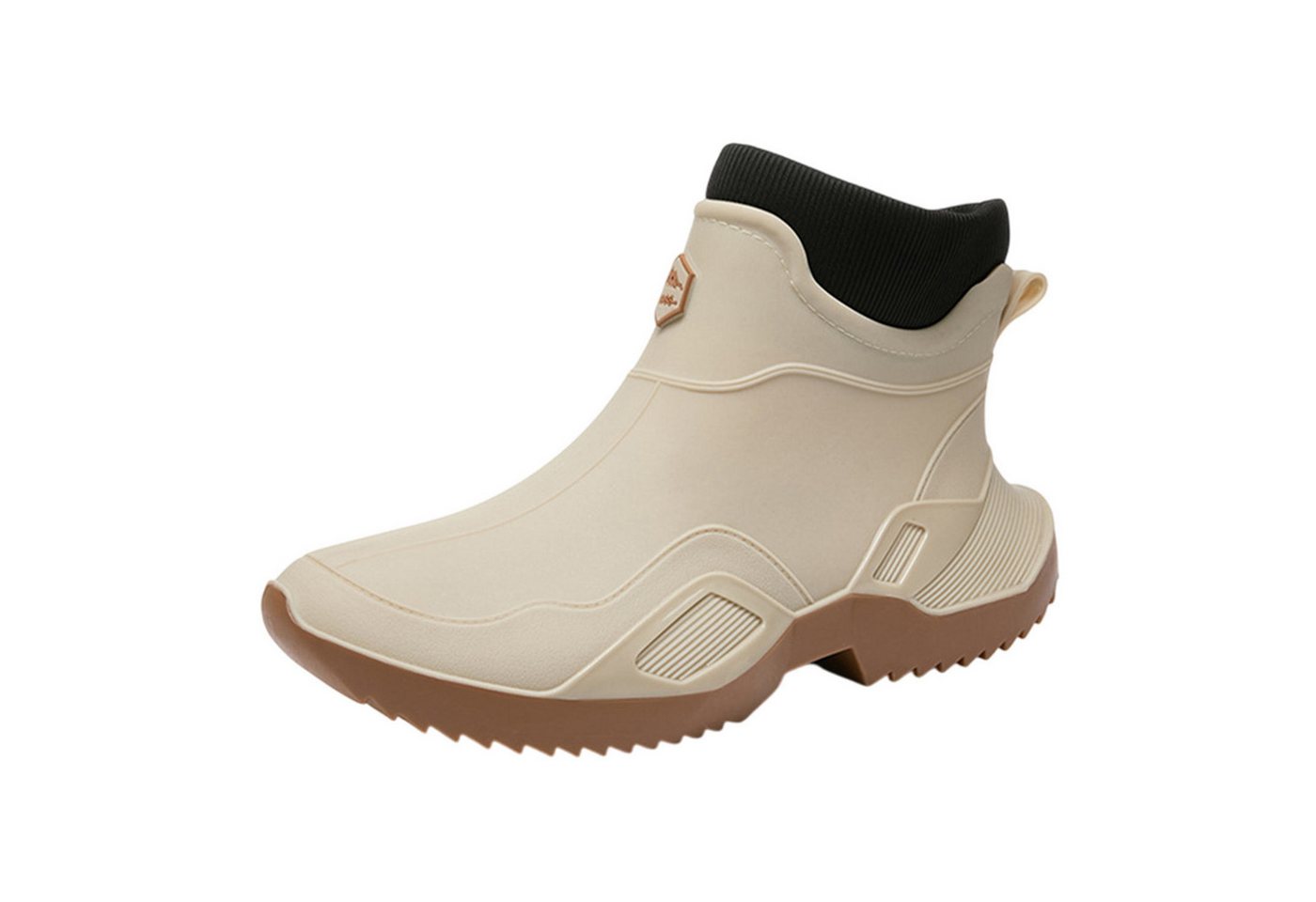 Refttenw Herren Warm Gefütterte Gummistiefel Damen Regenstiefel, Wasserdicht Gummistiefel für Camping & Outdoor