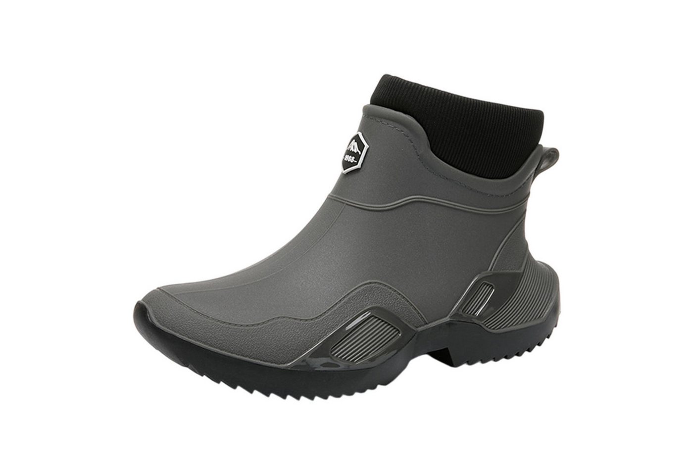 Refttenw Herren Warm Gefütterte Gummistiefel Damen Regenstiefel, Wasserdicht Gummistiefel für Camping & Outdoor