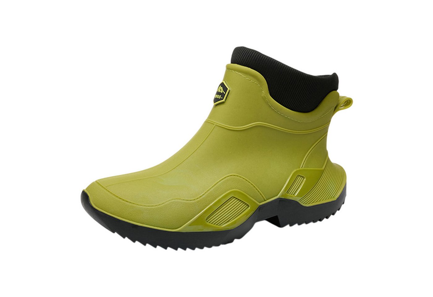 Refttenw Herren Warm Gefütterte Gummistiefel Damen Regenstiefel, Wasserdicht Gummistiefel für Camping & Outdoor