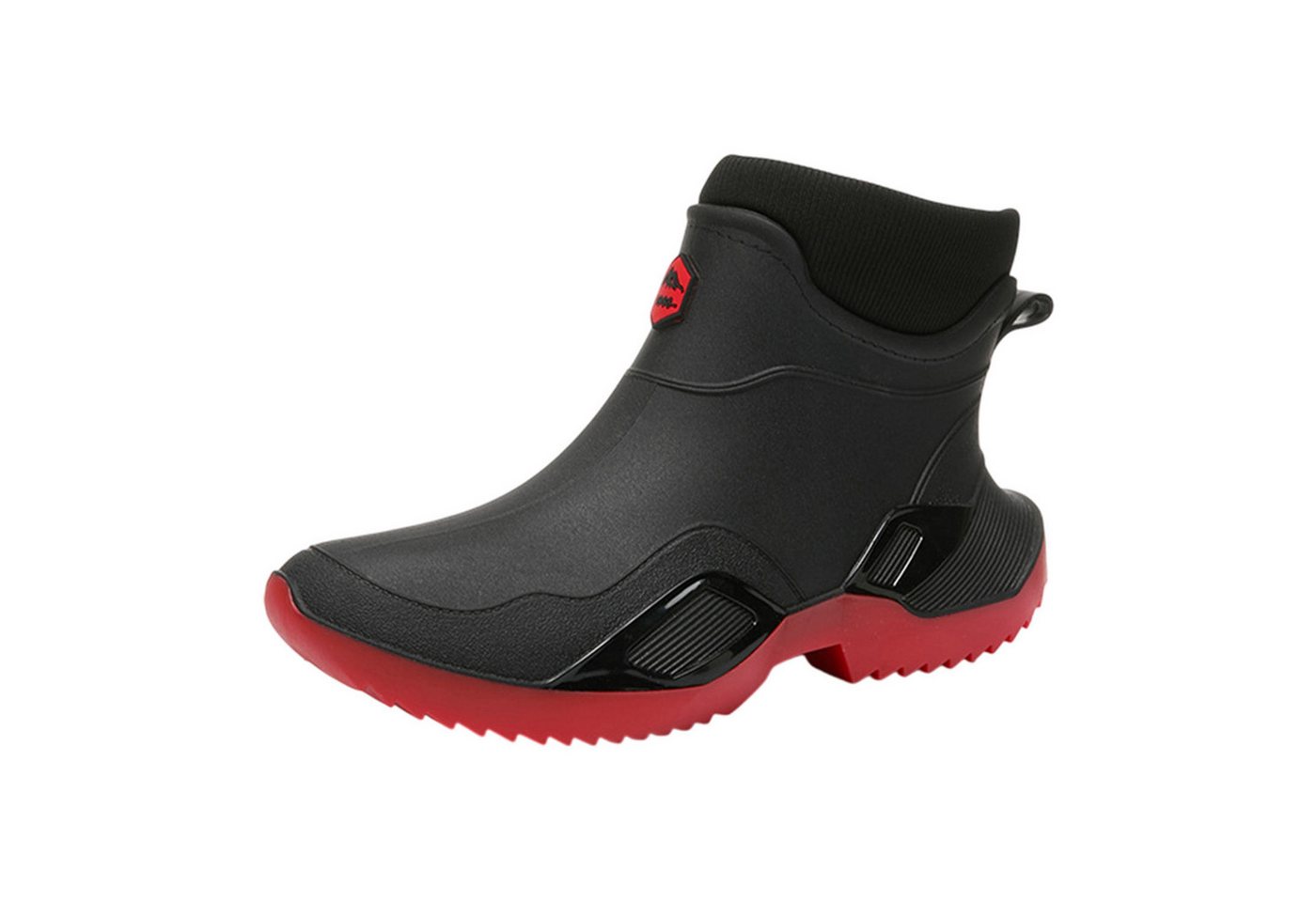 Refttenw Herren Warm Gefütterte Gummistiefel Damen Regenstiefel, Wasserdicht Gummistiefel für Camping & Outdoor