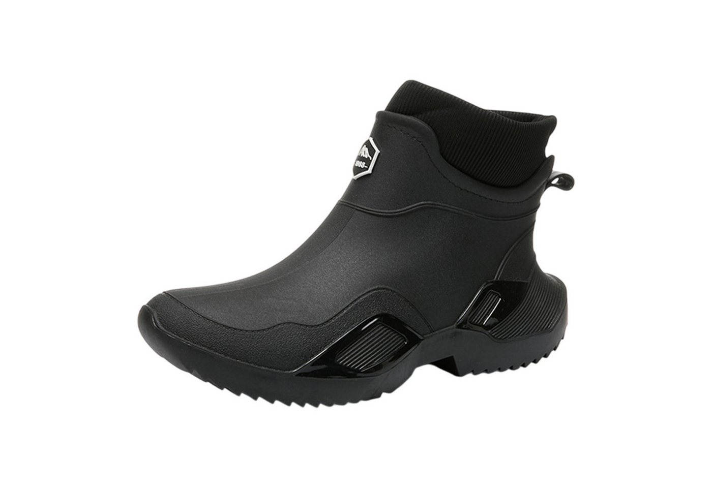 Refttenw Herren Warm Gefütterte Gummistiefel Damen Regenstiefel, Wasserdicht Gummistiefel für Camping & Outdoor