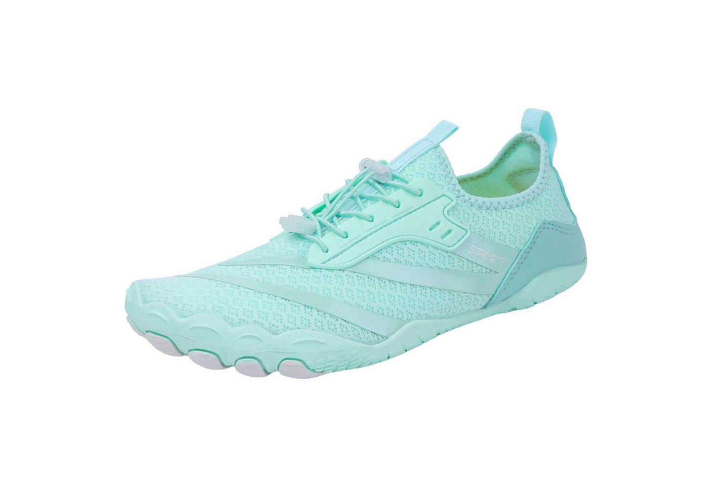 Refttenw Unisex Wasserschuhe Schnelltrocknende Strandschuhe Rutschfest Barfußschuh Atmungsaktiv Badeschuhe, Null-Abfall, Breite Zehenbox