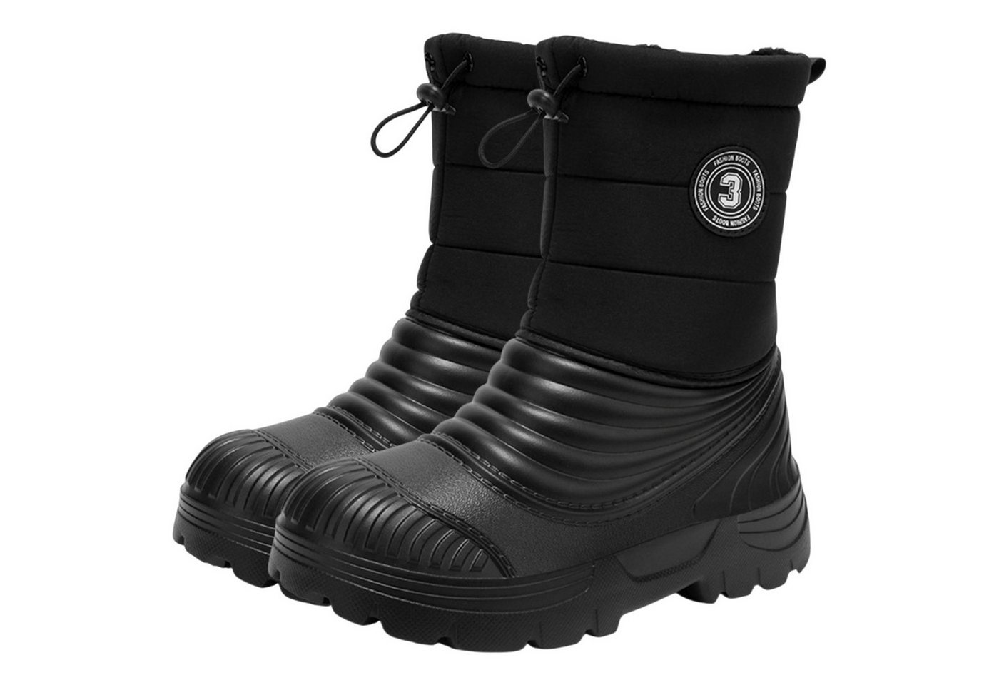 Refttenw Warme Schneestiefel,Plüsch Winterstiefel,Rutschfeste Baumwollschuhe Winterstiefel