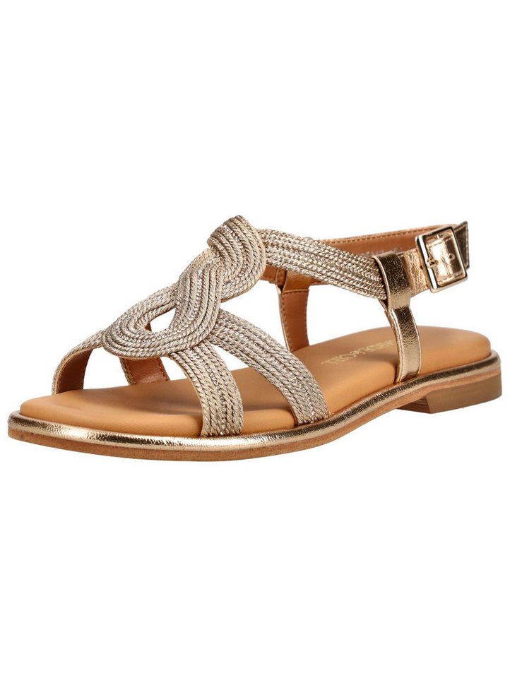 Regarde le Ciel Sandalen Leder/Textil Riemchensandale
