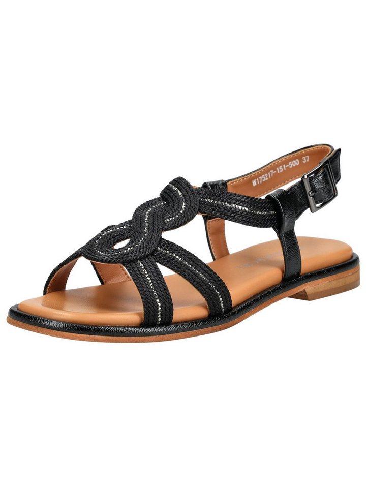 Regarde le Ciel Sandalen Leder/Textil Riemchensandale