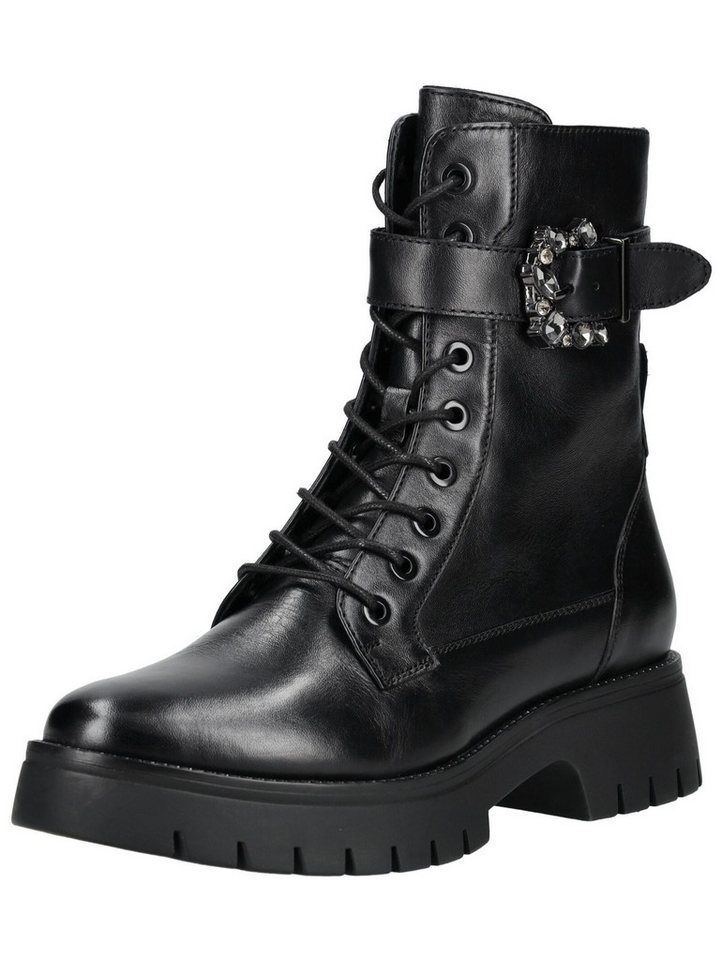 Regarde le Ciel Stiefelette Leder Schnürstiefelette (schwarz)