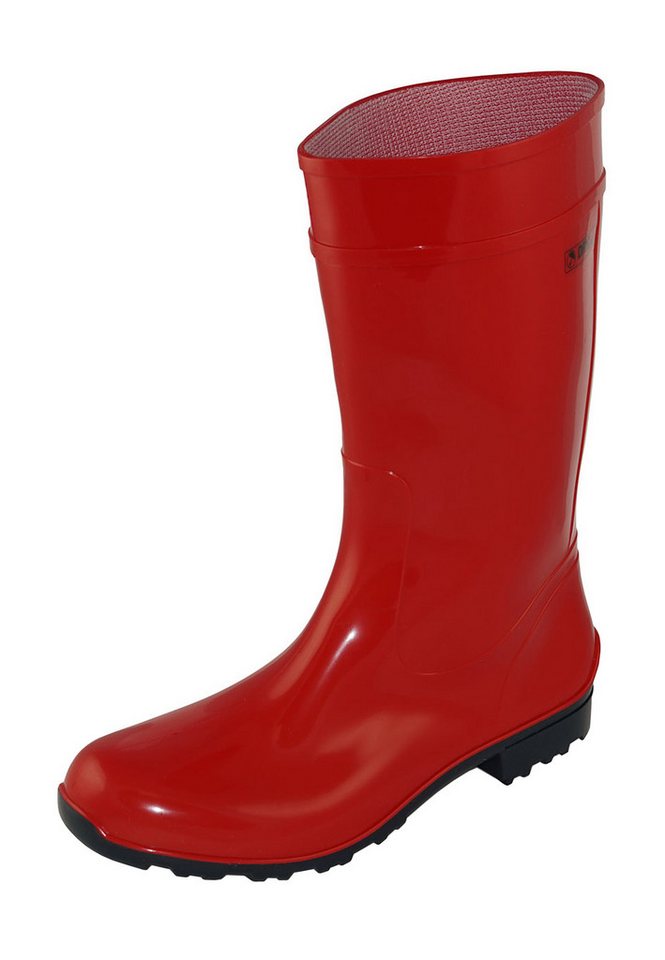 Regenliebe de Störtregen Gummistiefel Basic leichter hoher Stiefel (rot)