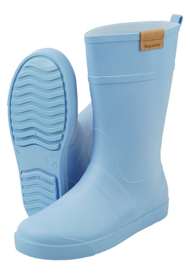 Regenliebe Summer Rain Gummistiefel halbhoch mit rutschfester Laufsohle leicht und angenehm