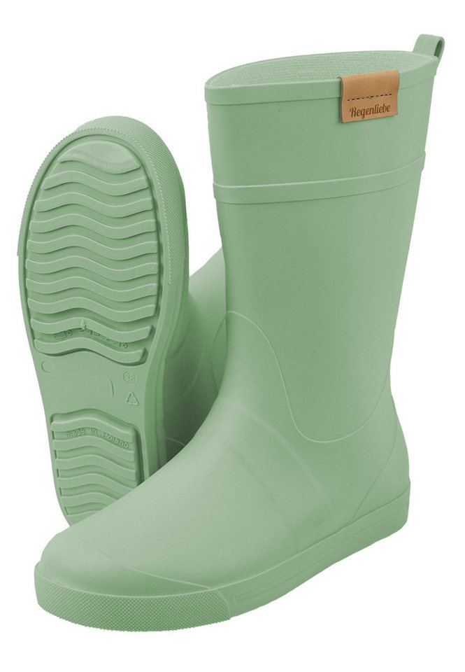 Regenliebe Summer Rain Gummistiefel halbhoch mit rutschfester Laufsohle leicht und angenehm