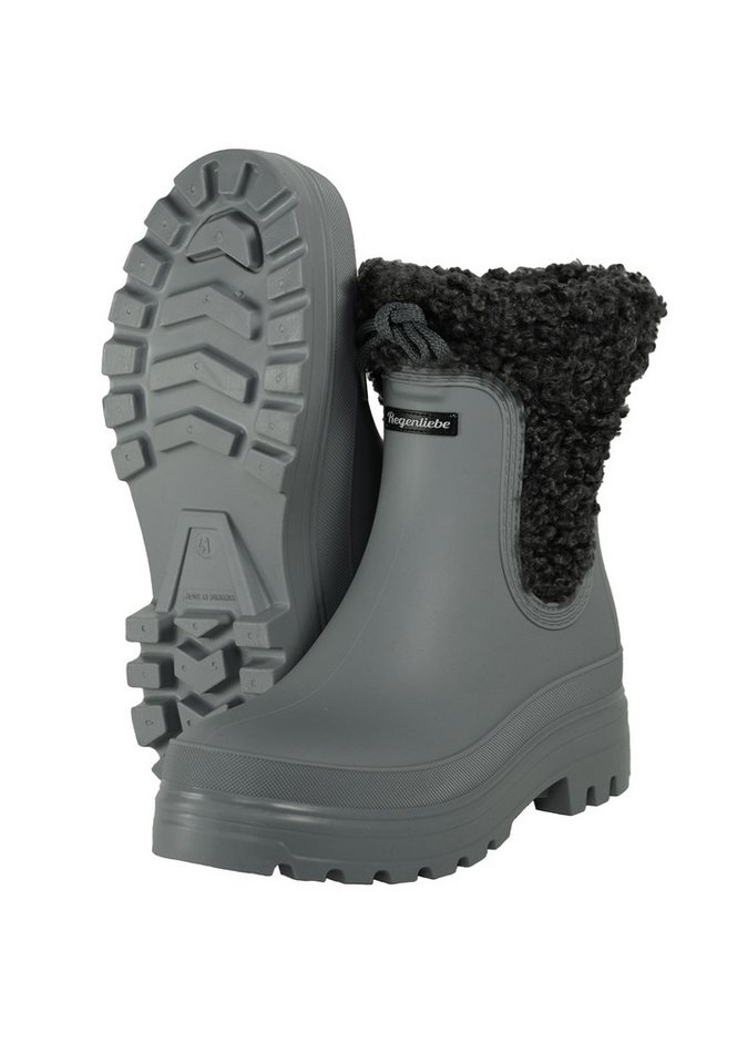 Regenliebe Wolke Gummistiefel angenehme und wärmende Stiefelsocken