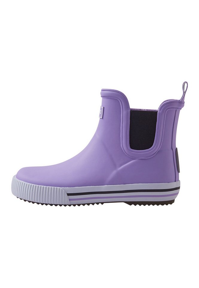 reima ANKLES Regenstiefel Gummistiefel wasserdicht und mit herausnehmbarer Innensohle (gelb/lila)