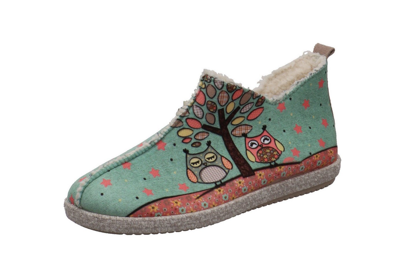 RELAX Eulen Hausschuh