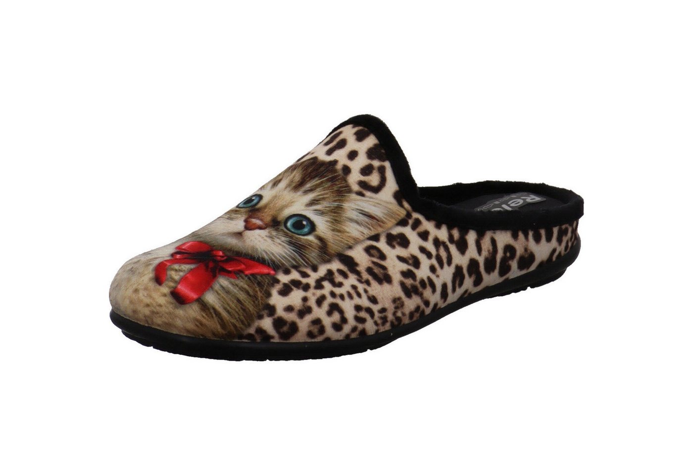 RELAX Katze Hausschuh (braun)
