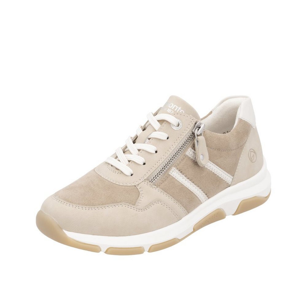 Remonte - Beige Schnürschuh