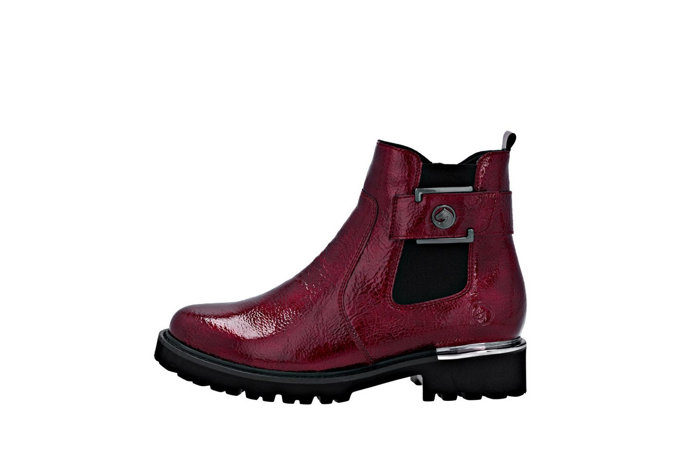 Remonte Chelseaboots, Blockabsatz, Boots, Stiefelette mit praktischem Innen-Reißverschluss