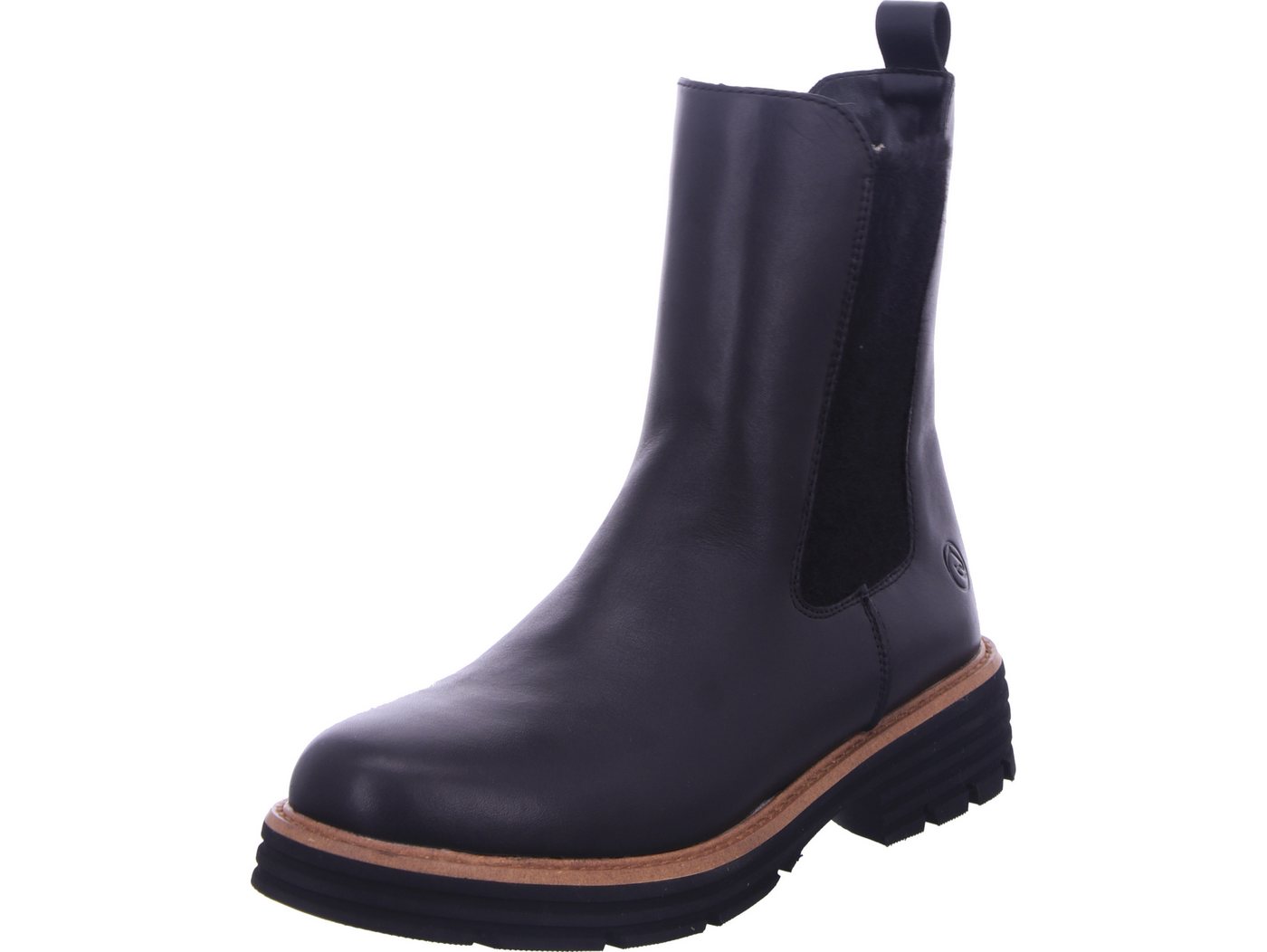 Remonte Chelseaboots echtes Leder (schwarz)