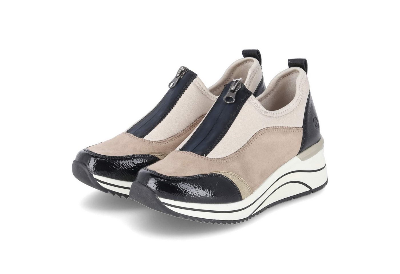 Remonte D0T08-60 Damen Textil & Synthetik beige Slipper