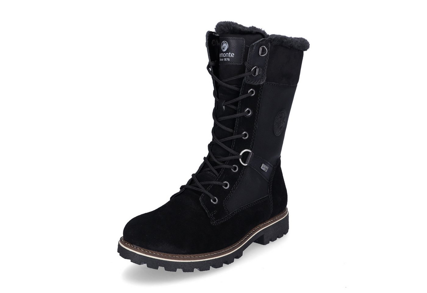 Remonte Damen Halbschaft Stiefel schwarz Stiefel
