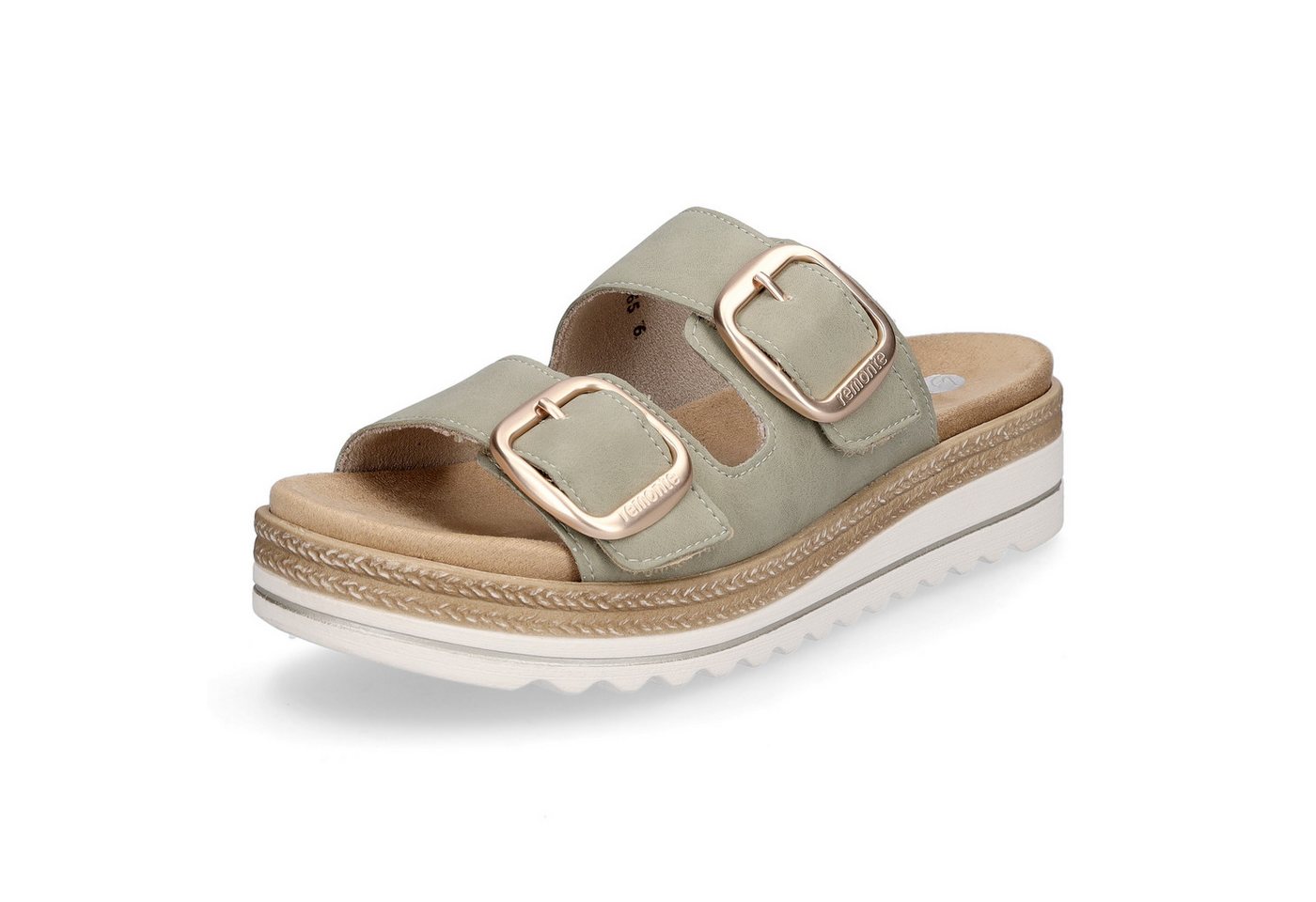 Remonte Damen Pantolette salbei Pantolette