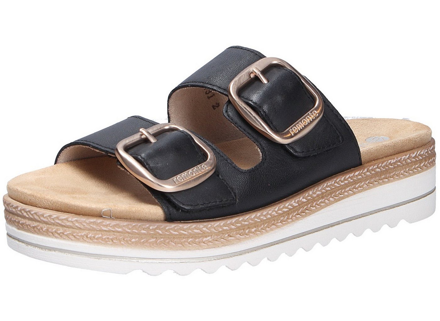 Remonte Damen Pantolette schwarz Größe Pantolette