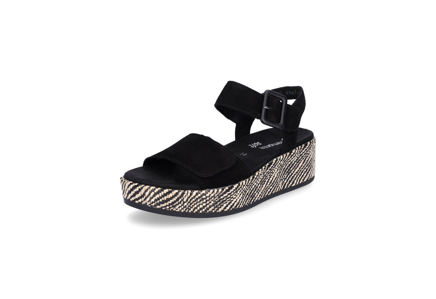Remonte Damen Plateau Sandale schwarz Sandale