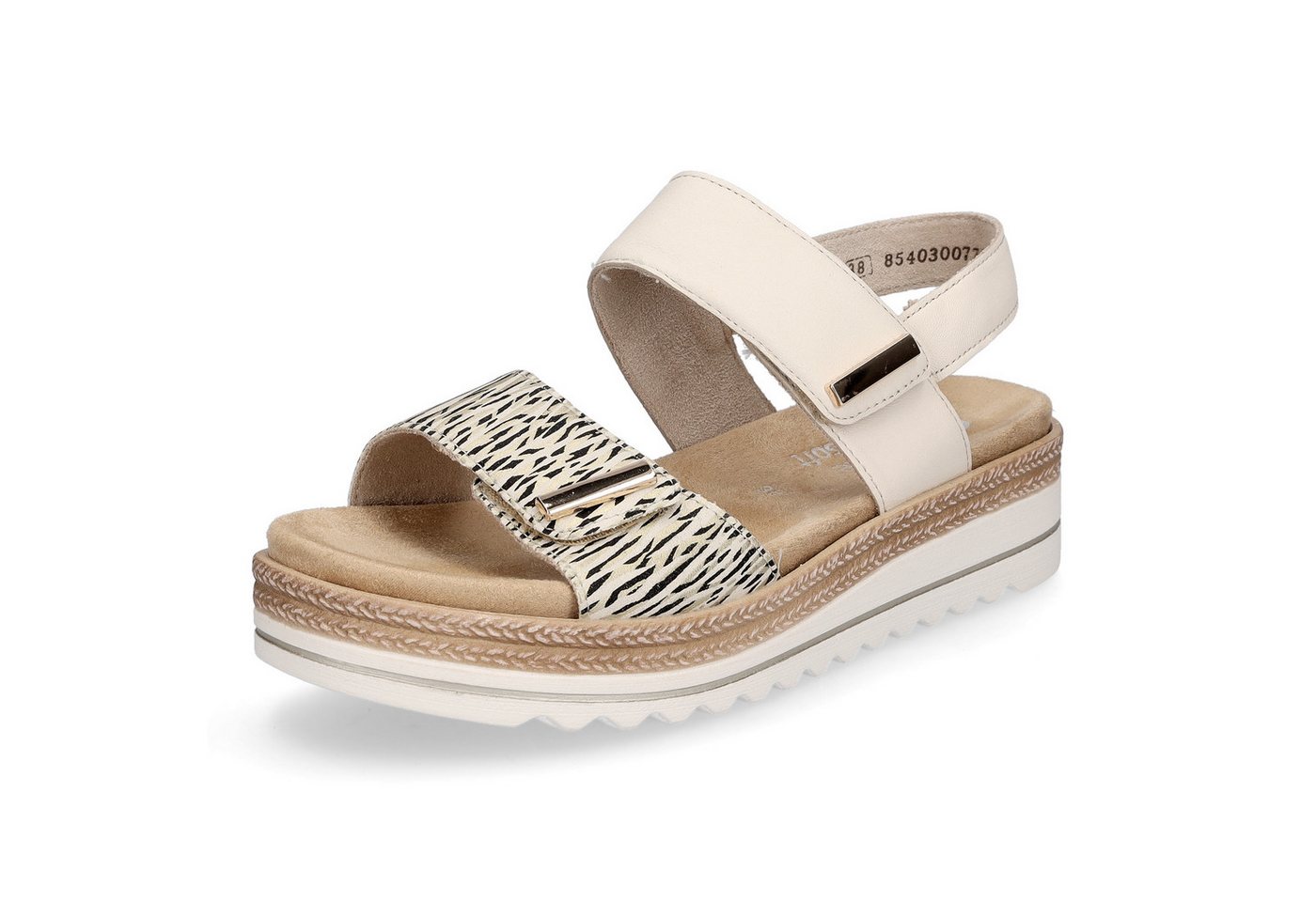 Remonte Damen Sandale beige multi Sandale