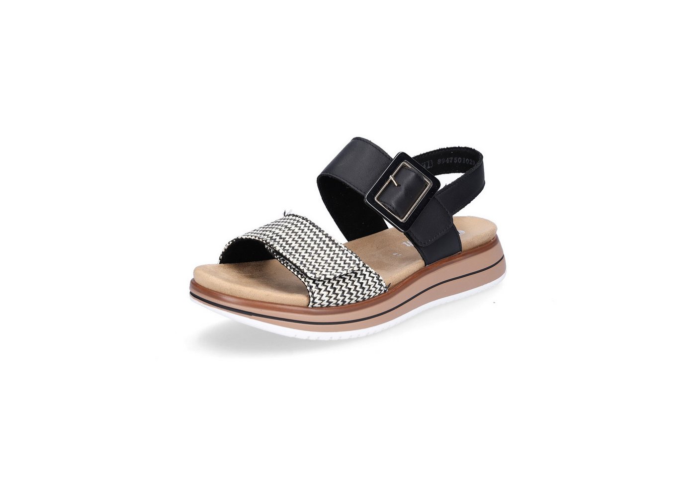 Remonte Damen Sandale schwarz Sandale