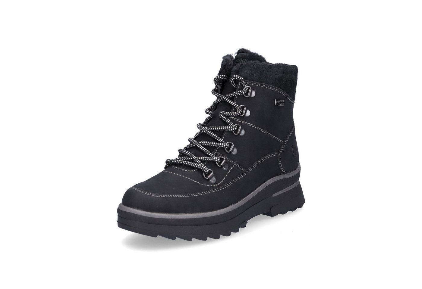 Remonte Damen Schnürboot schwarz Schnürboots