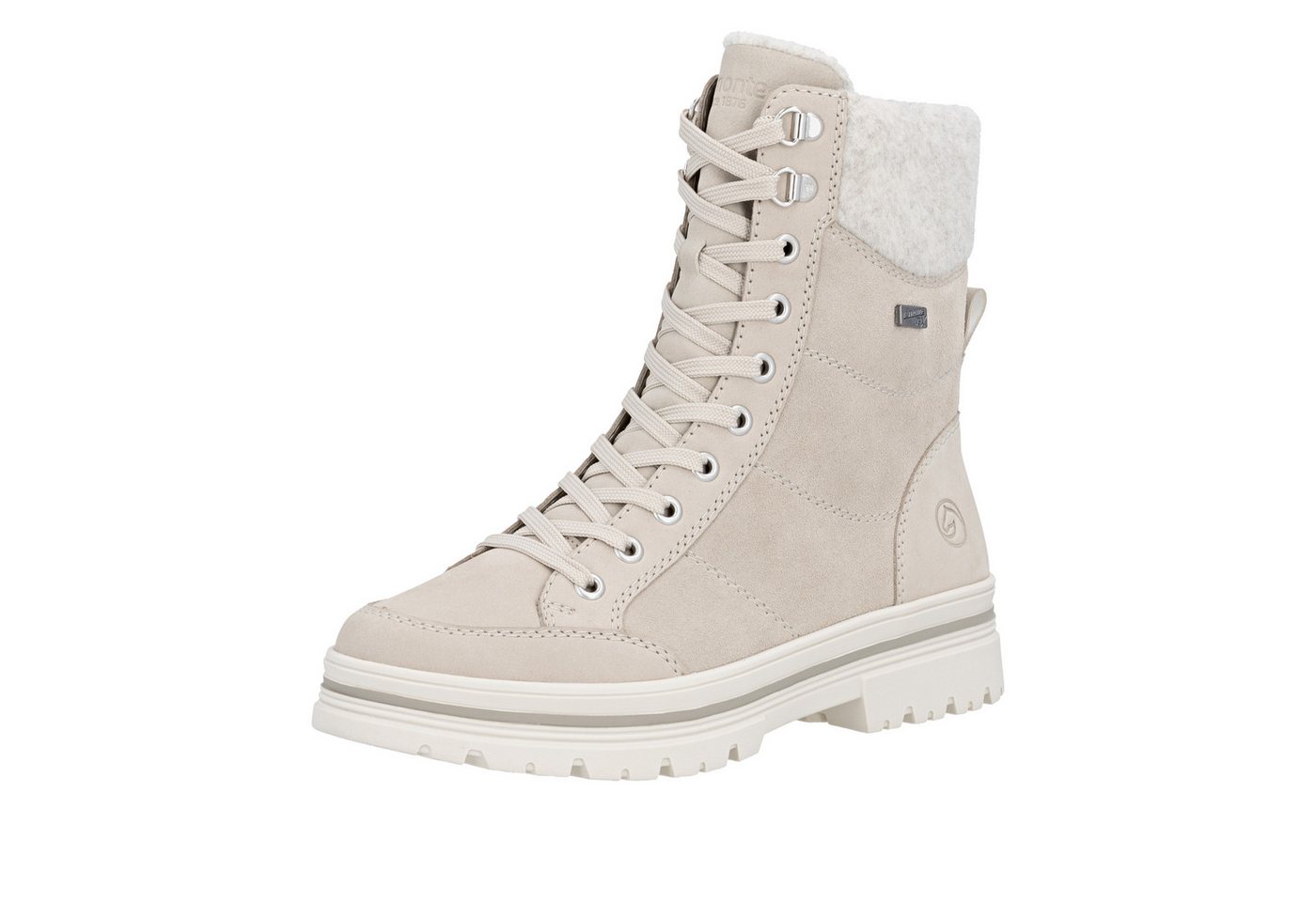 Remonte Elisabeth Hurley-Collection Winterstiefelette Winterboots, Schnürboots, Profilsohle, mit TEX-Membrane