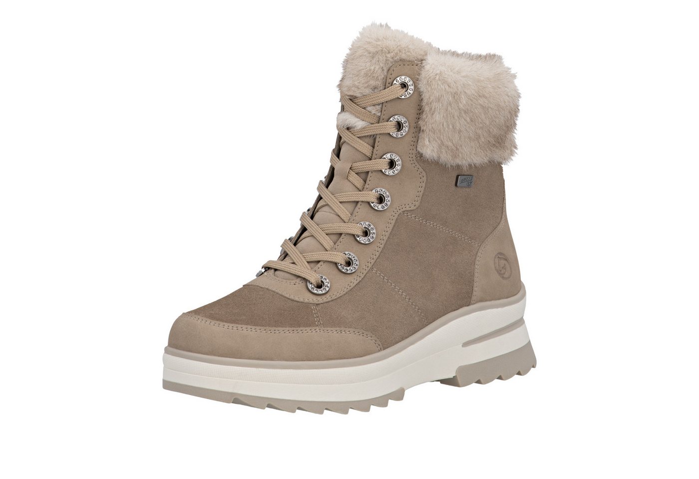 Remonte FIBER GRIP Winterstiefelette Winterboots, Outdoorboots mit wasserabweisender TEX-Membran