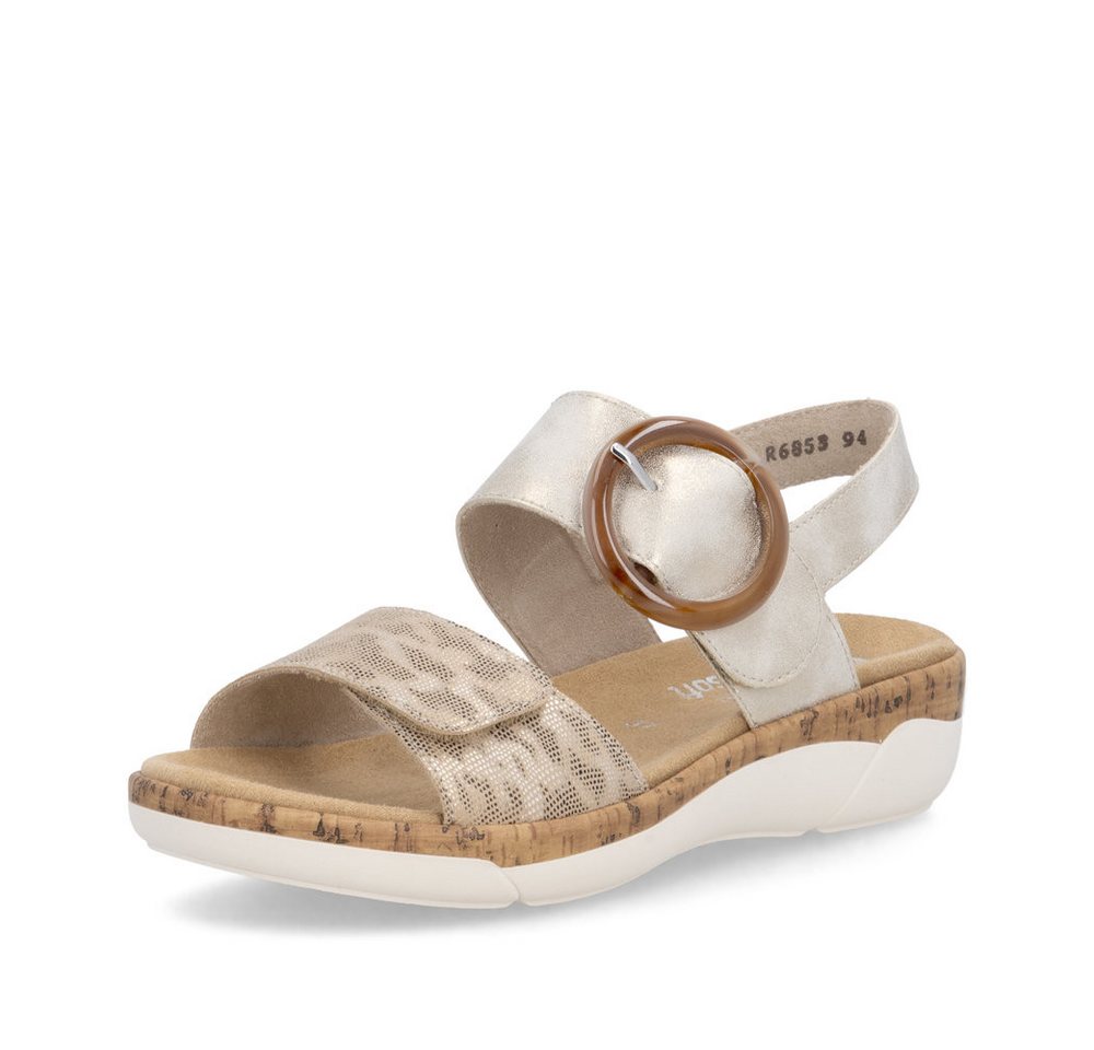 Remonte Keilsandalette (beige/braun)