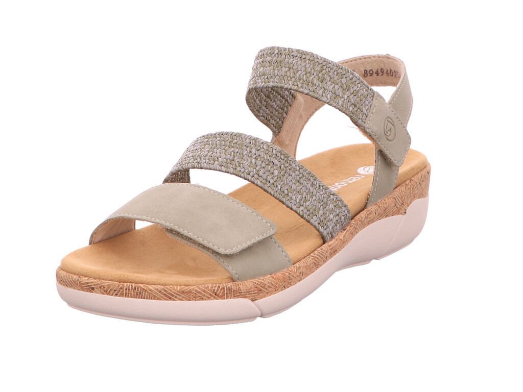 Remonte Keilsandalette (bunt/grün)