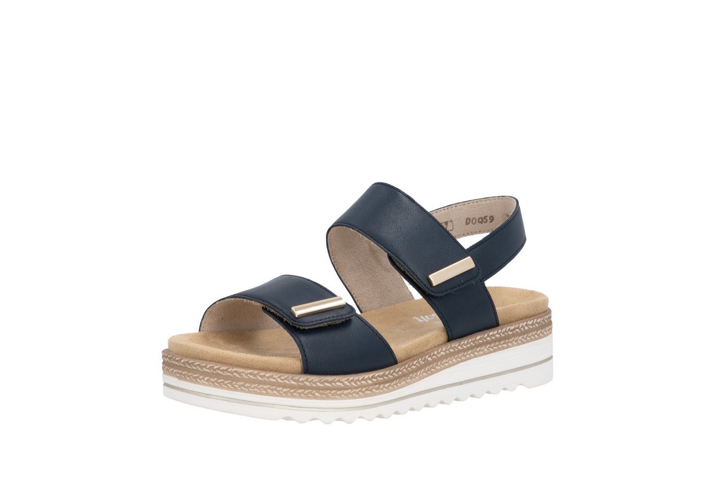 Remonte Keilsandalette Riemchensandale, Bequemschuh mit Schmuckelementen