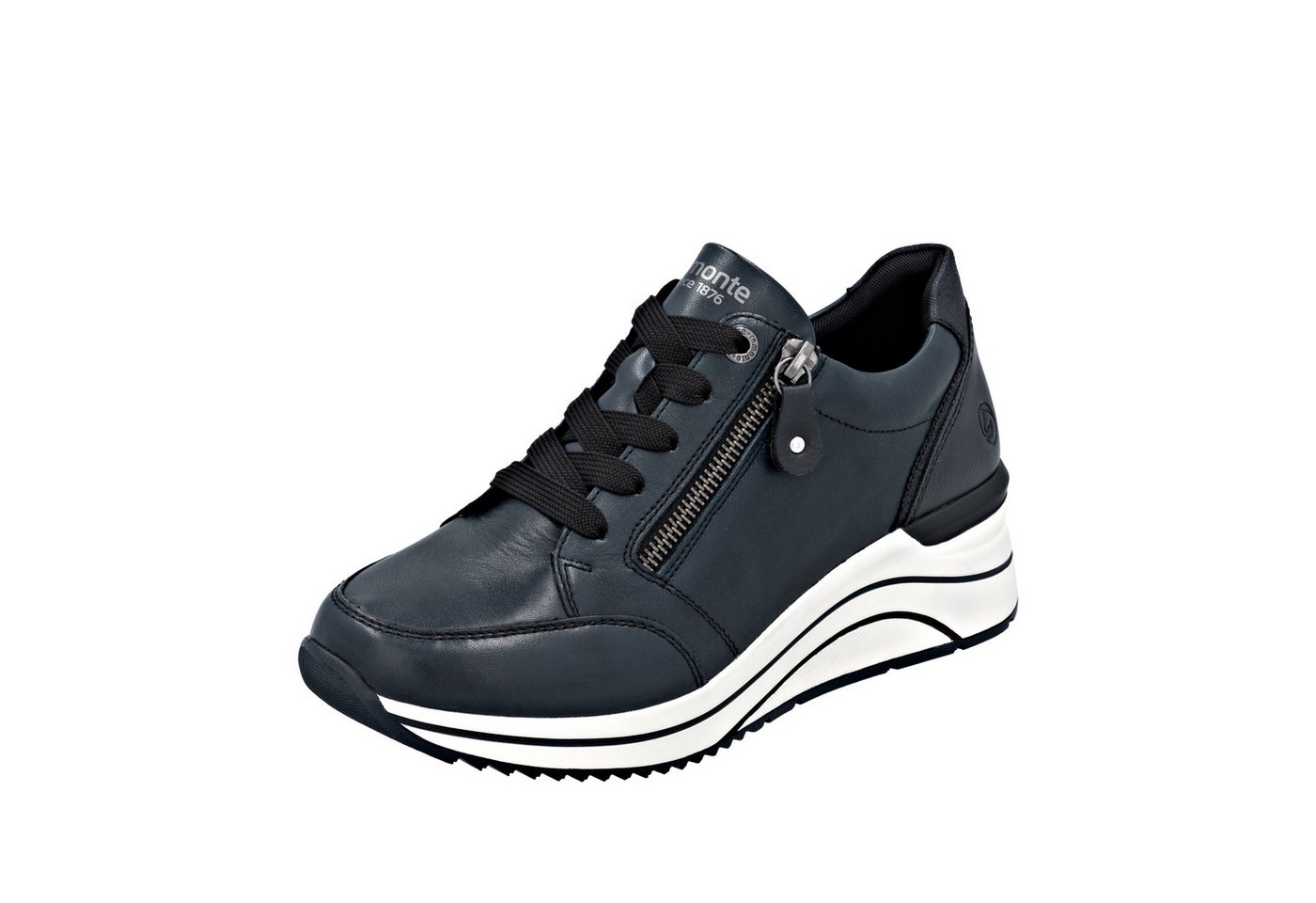 Remonte Keilsneaker, Freizeitschuh, Halbschuh, Schnürschuh mit Rieker TEX-Membran