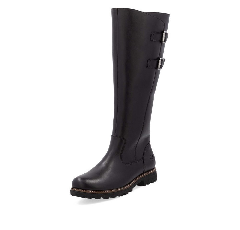 Remonte - Kniehoch Stiefel D8486 - Schwarz Stiefel
