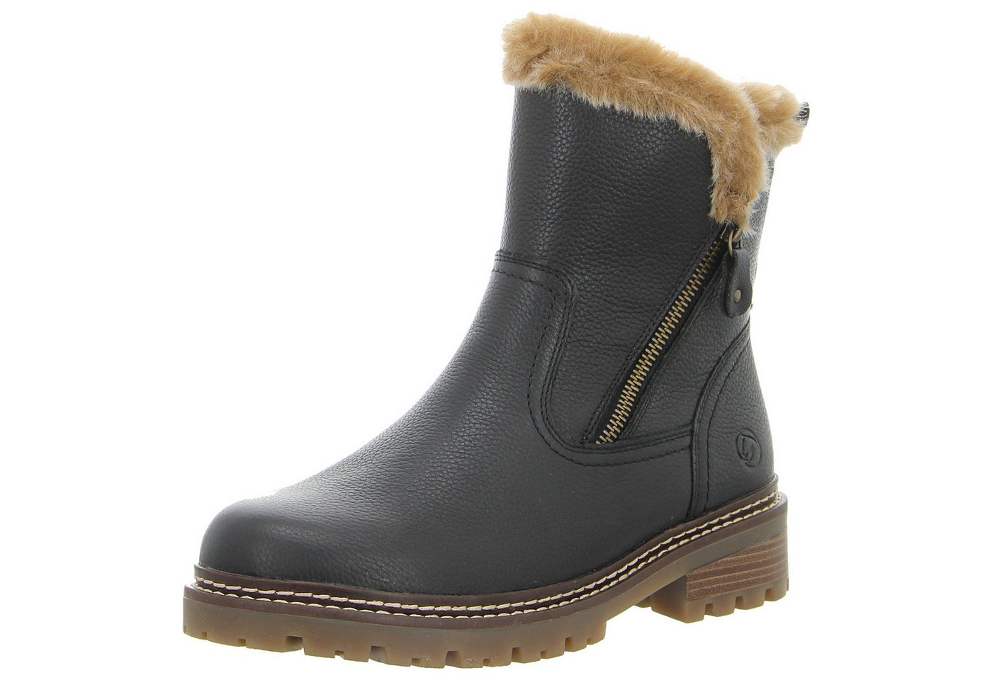 Remonte Stiefelette Schnürschuh (schwarz)