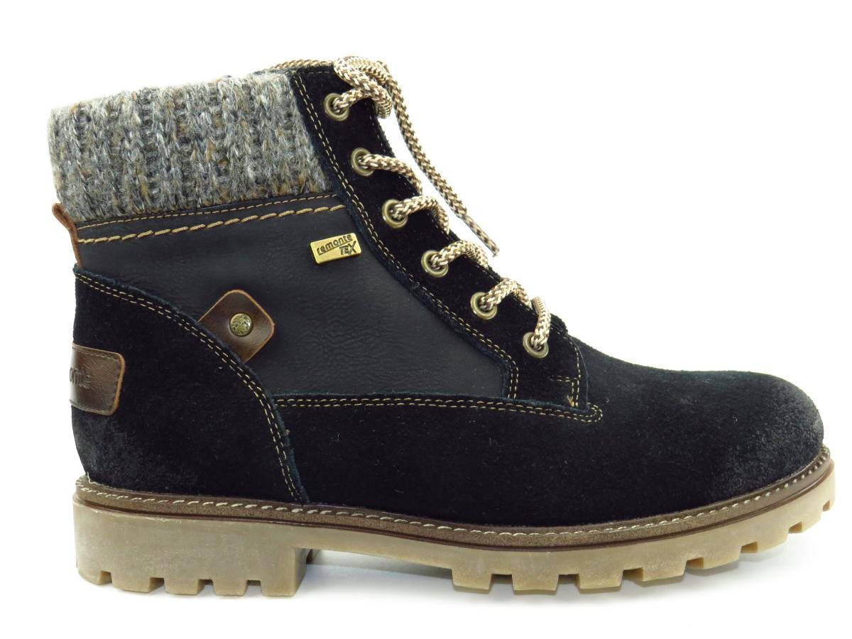 Remonte Lammwolle schw. kombi. Stiefelette